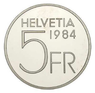 Schweiz: 1984 Auguste Piccard