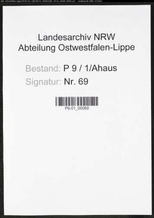 Heiratsregister Standesamt Ahaus
