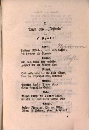 Texte zu den Gesängen [welche in den Concerten der Musikalischen Akademie in München aufgeführt wurden]. 13. 1864