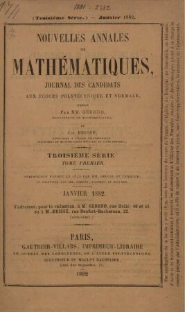 Janvier 1882.
