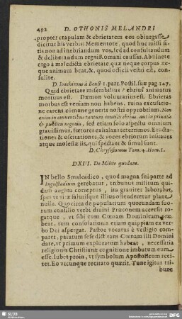 DXIII. De Milite quodam