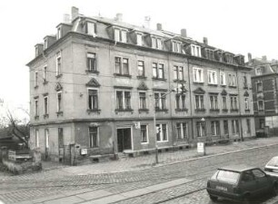 Dresden-Pieschen, Trachenberger Straße 28/30. Doppelwohnhaus (um 1900)