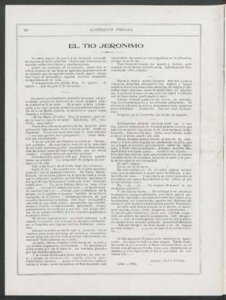 El tío Jerónimo