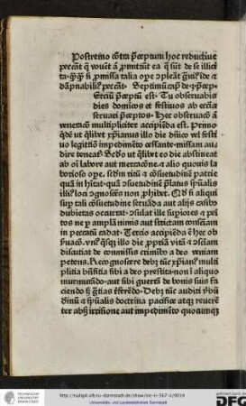 Septimum capitulum de 3 preceptum.