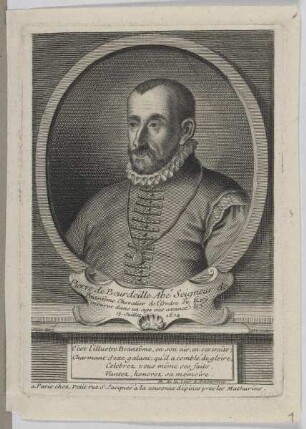 Bildnis des Pierre de Bourdeille de Brantôme