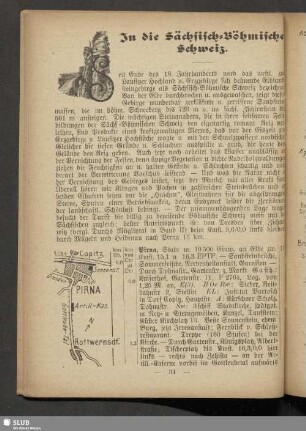 In die Sächsisch-Böhmische Schweiz