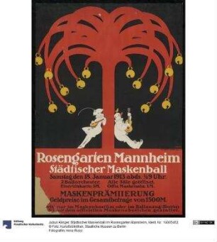 Städtischer Maskenball im Rosengarten Mannheim