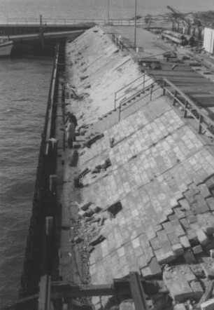Sanierung Hafen List auf Sylt/Nordsee