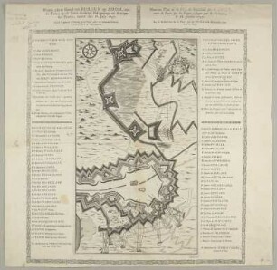 Nieuwe platte Grond van Bergen op Zoom, met de Forten op de Linie derselver Belegeringe en Attaque der Franse, zedert den 16. July 1747 : Na de Origineele Aftekening op de Plaats, door een voornaam Hollands Officier in't ligt gegeven