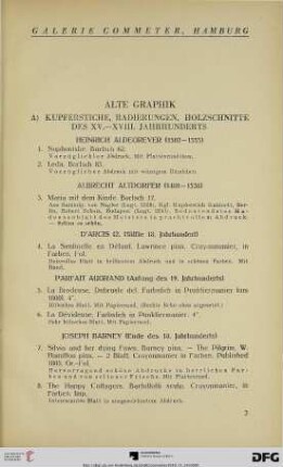 Alte Graphik (Nr. 1-462)