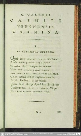 I. Ad Cornelium Nepotem