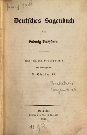 Deutsches Sagenbuch