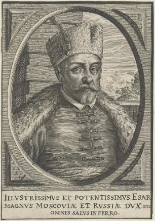 Bildnis des Zaren Alexei (1629 - 1676)