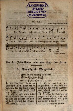 Evangelisch-protestantisches Gesangbuch für Kirche und Haus
