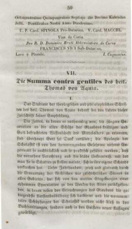 59-68 Die Summa contra gentiles des hl. Thomas von Aquin