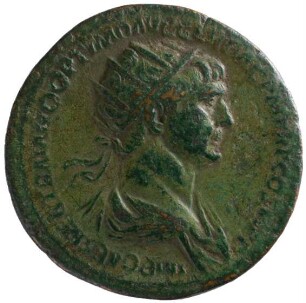 Münze, Dupondius, 114 - 117