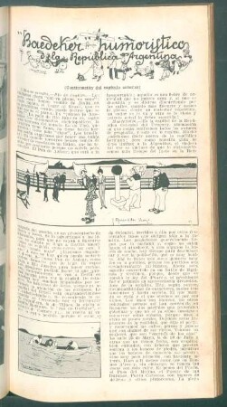 Baedeker humorístico de la República Argentina : (Continuación del capítulo anterior)