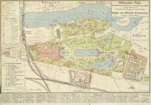 Offizieller Plan der Berliner Gewerbe-Ausstellung 1896