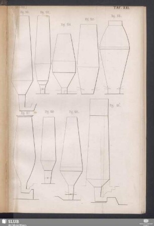 Taf. XXI (Fig. 100-108)