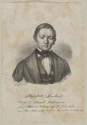 Bildnis des Christian Friedrich Eduard Dahlmann