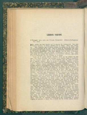 Libros varios