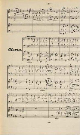 Missa in honorem S. Josephi : für den vierstimmigen gemischten Gesangchor mit obligater Orgelbegleitung : op. 2