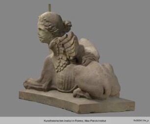 Zwei Sphingen : Sphinx