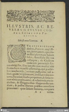 Epistola Nuncupatoria
