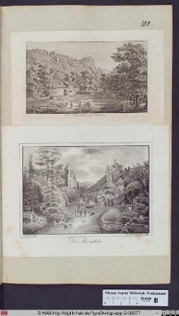 Der Ilsenstein und Brocken