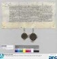 Heintz Gotsch von Hertwigswalde und Vrsula, dessen Ehefrau, verzichten gegenüber Bürgermeistern und Rat der Stadt Nürnberg auf alle Ansprüche an die Hinterlassenschaft Frantz Waltstromers, ihres Schwiegervaters und Vaters, insbesondere auch bezüglich der 3000 fl., welche der Rat den Waldstromern von Prackenfels bezahlt hat. - Siegler: Heintz Gotsch und Hynko Meinholt (für dessen Ehefrau).