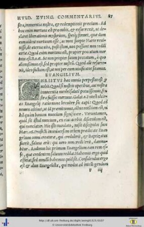De evangelio.