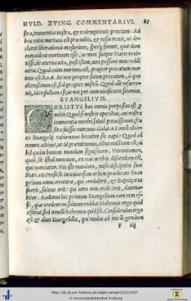De evangelio.