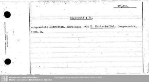 Sigismund, B.