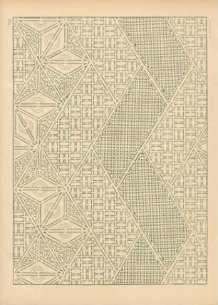 DG. Kunstgewerbliche Vorlage. Geometrische Zusammenstellung