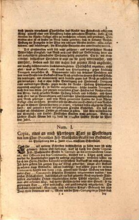 Circular-Rescript, So Ihro zu Hungarn und Böheim Königliche Majestät an Dero auswärtige Ministros allergnädigst ergehen lassen : [Wienn den 13. Iunii im 1744sten ... Jahre]