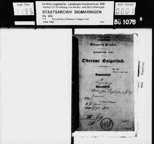 Heiligenzimmern: Ausbruch von Viehseuchen