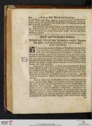 Fünff- und dreißigstes Capitel