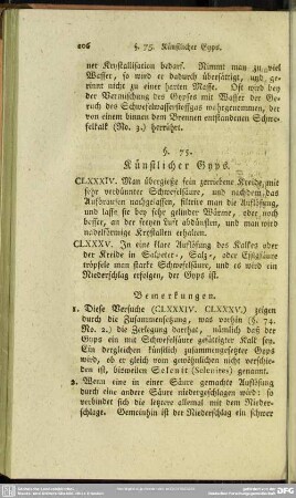 §. 75. Künstlicher Gyps