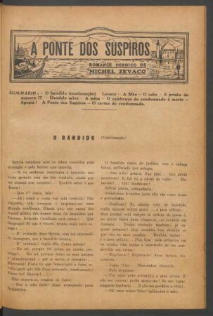O bandido - (Continuação)