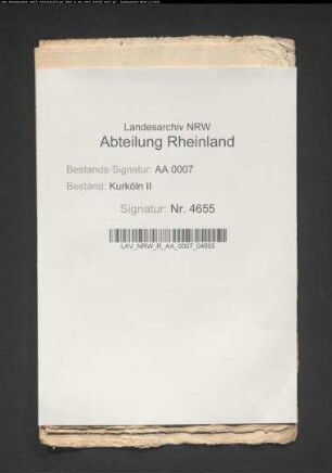 Bestätigung der Privilegien der Stadt Hachenburg
