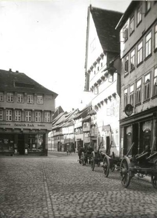 Einbeck, Markt : Einbeck. Markt. Nordwestseite