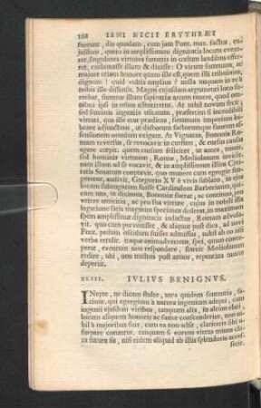 XLIII. Iulius Benignus.