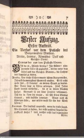Erster Aufzug.: Erster Auftritt.