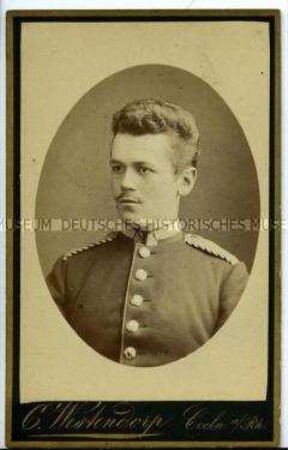 Porträt eines Soldaten, Carte de Visite