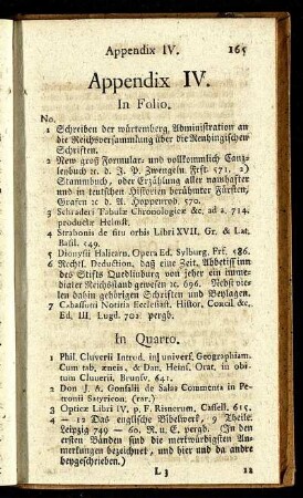 Appendix IV.