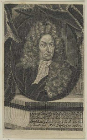 Bildnis des Georg Wolfgang Wedelius