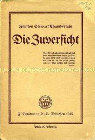 Patriotische Schrift zum Ersten Weltkrieg