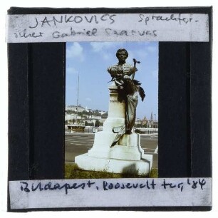 Budapest, Gyula, Denkmal für Szarvas Gábor