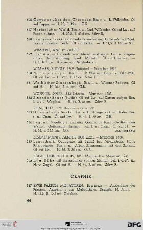Graphik (Nr. 537-547)
