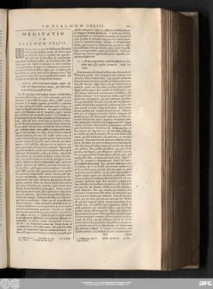 Meditatio In Psalmum CXLIII.